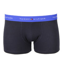 Tommy Hilfiger navy boxer trunk with blue waistband