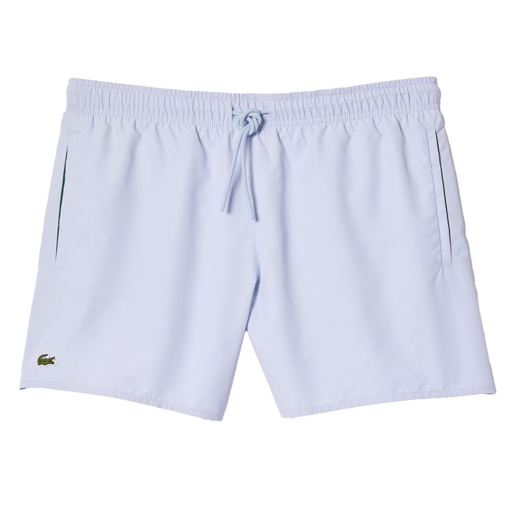 Lacoste-Lightweight Swim Shorts, Light Blue-UNDERU