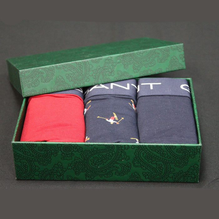 Gant 3 pack boxer trunk gift box open product 25889