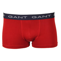 Gant red boxer trunk with navy waistband