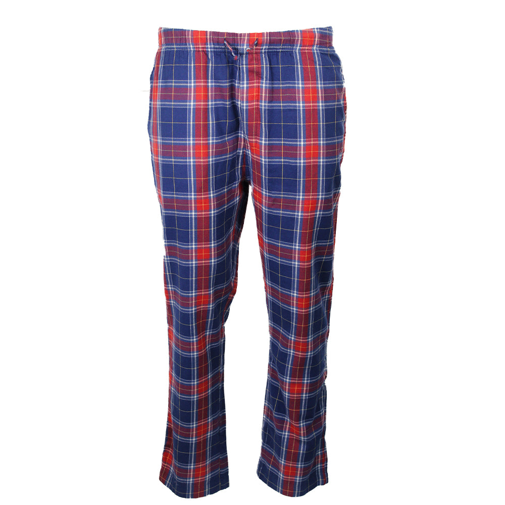 Gant pyjama bottom in a blue and red plaid design product code 27004