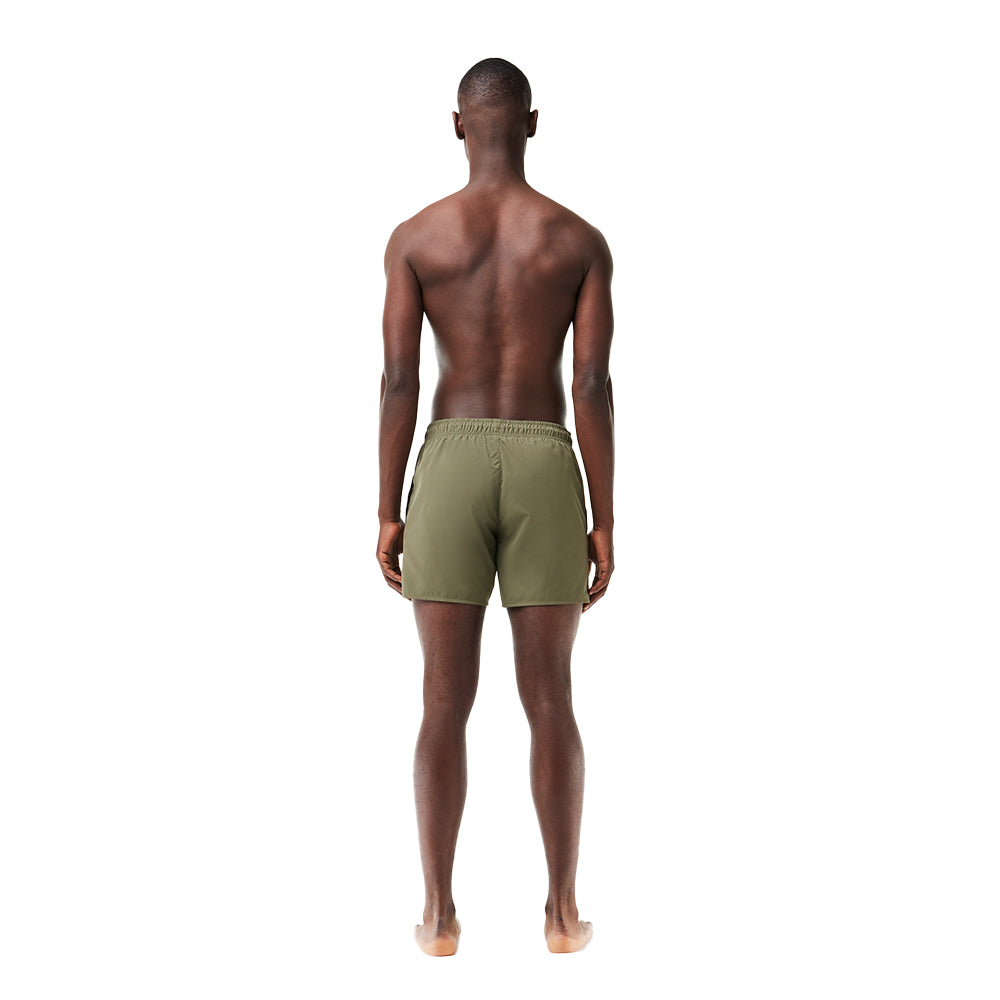 Lacoste-Lightweight Swim Shorts, Khaki Green-UNDERU