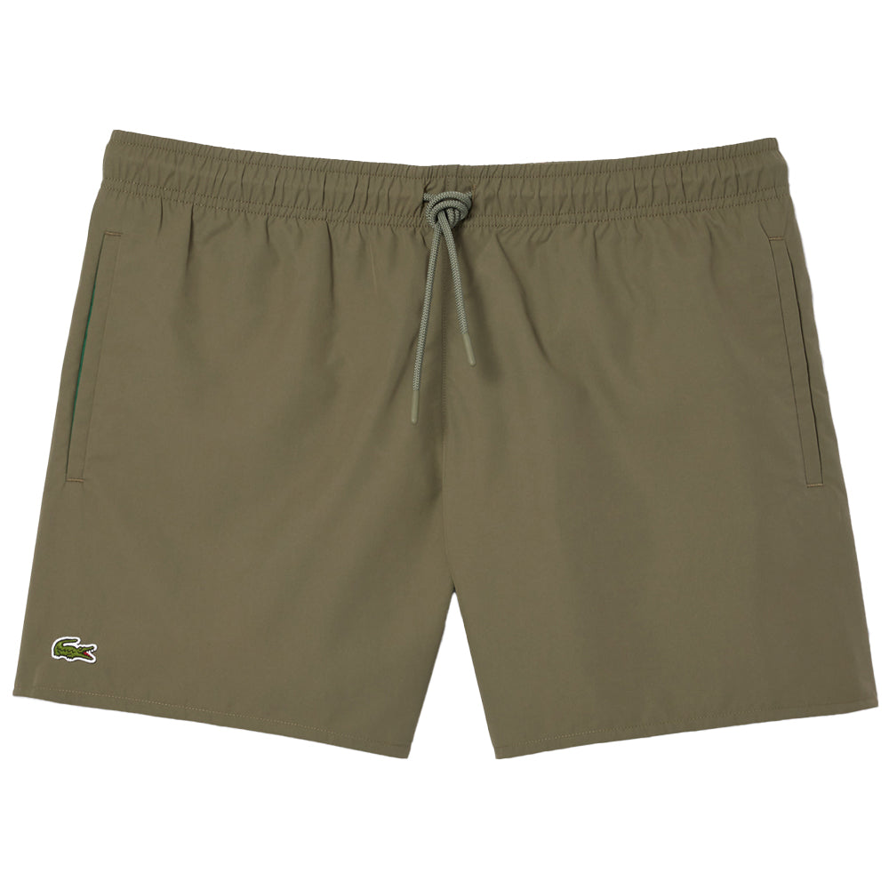 Lacoste swim shorts green deals