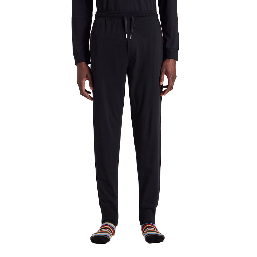 Paul Smith-Cotton Jersey Lounge Pants, Black-UNDERU