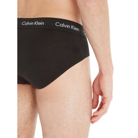 Calvin Klein-Cotton Stretch 3-Pack Briefs, Black-UNDERU