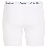 Calvin Klein-3-Pack Cotton Stretch Boxer Briefs, White-UNDERU