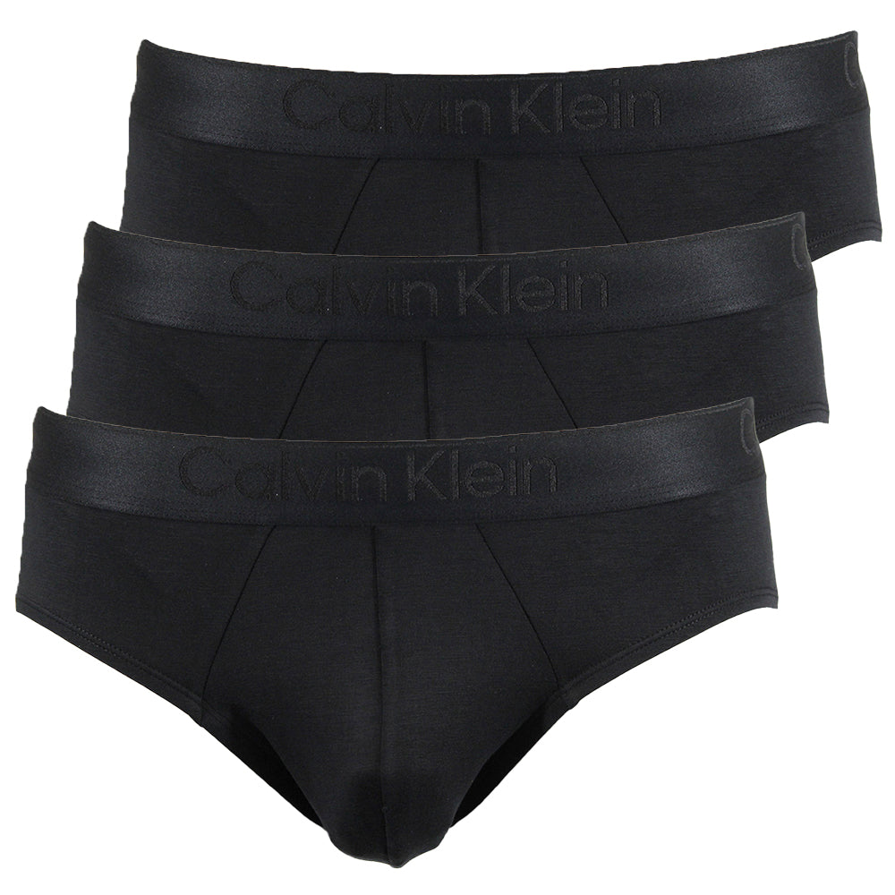 Calvin Klein Men s 3 Pack CK Black Briefs Black