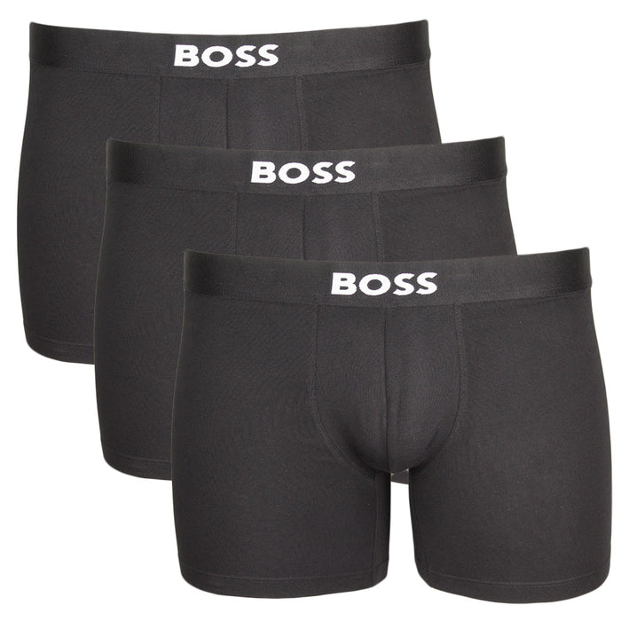 Boss boxer briefs, black three pack