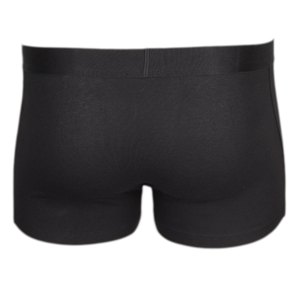 Boss black 3 pack boxer trunk back view