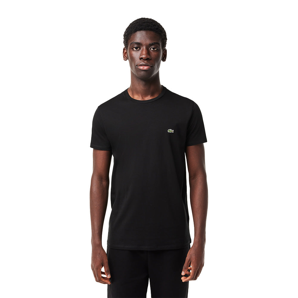 lacoste-mens-t-shirt-black-front