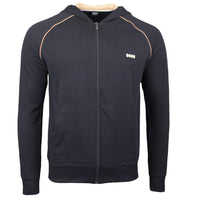 Zip up loungewear hoodie by Boss in black