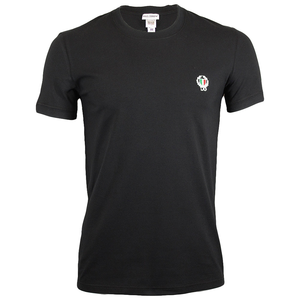 dolce-and-gabbana-mens-black-crest-t-shirt