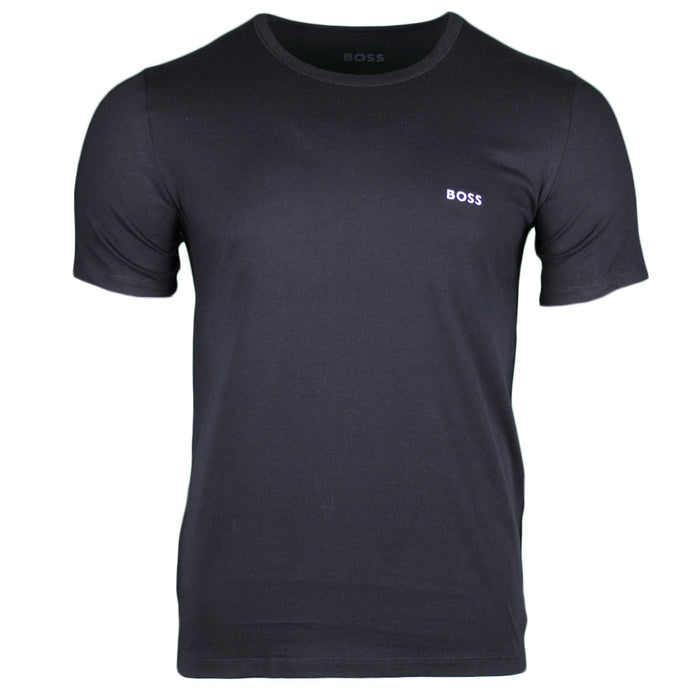 Black Boss short sleeve crew neck t-shirt