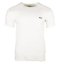 White Boss short sleeve crew neck t-shirt