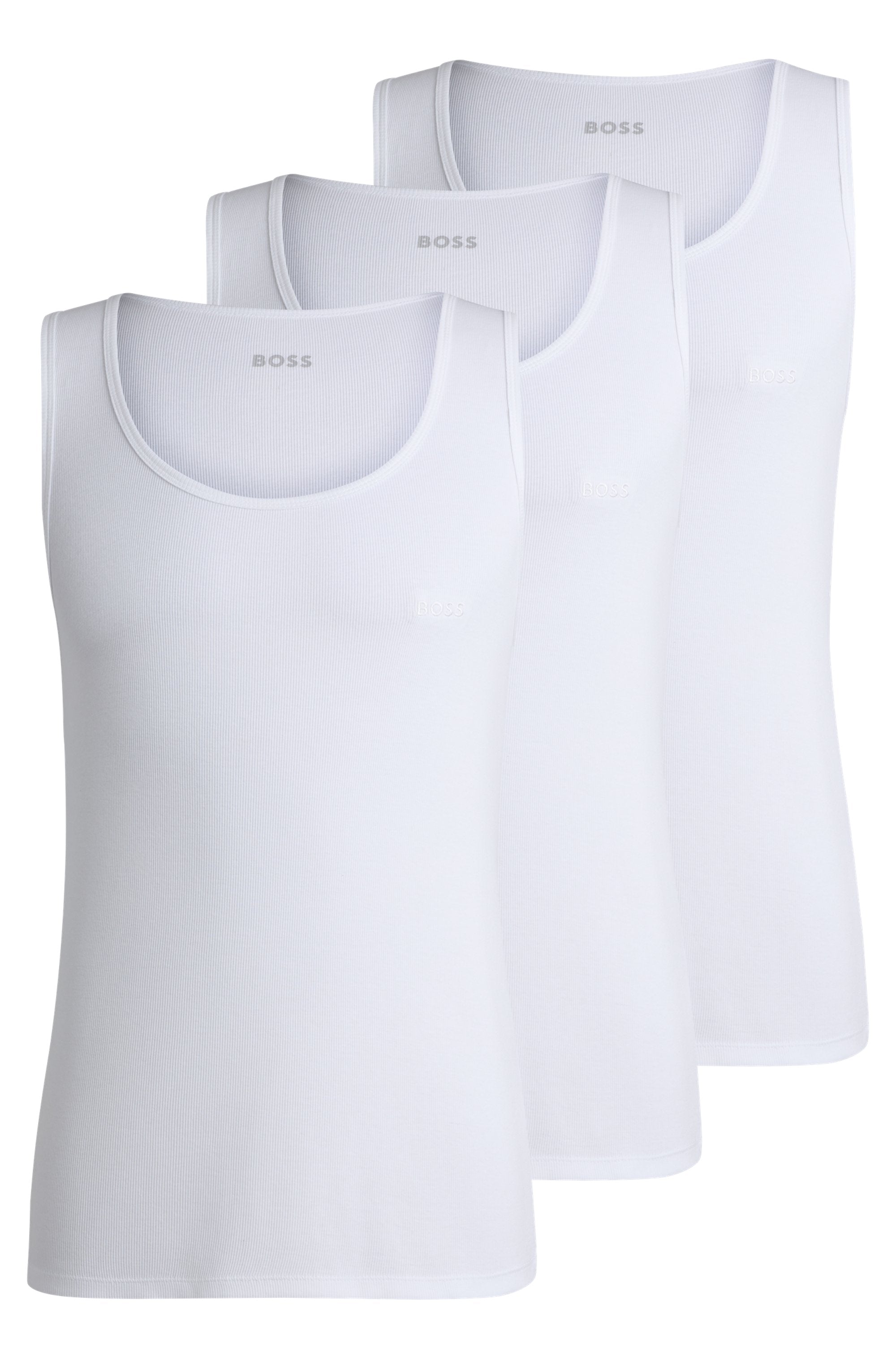 3 pack of Boss  white vests