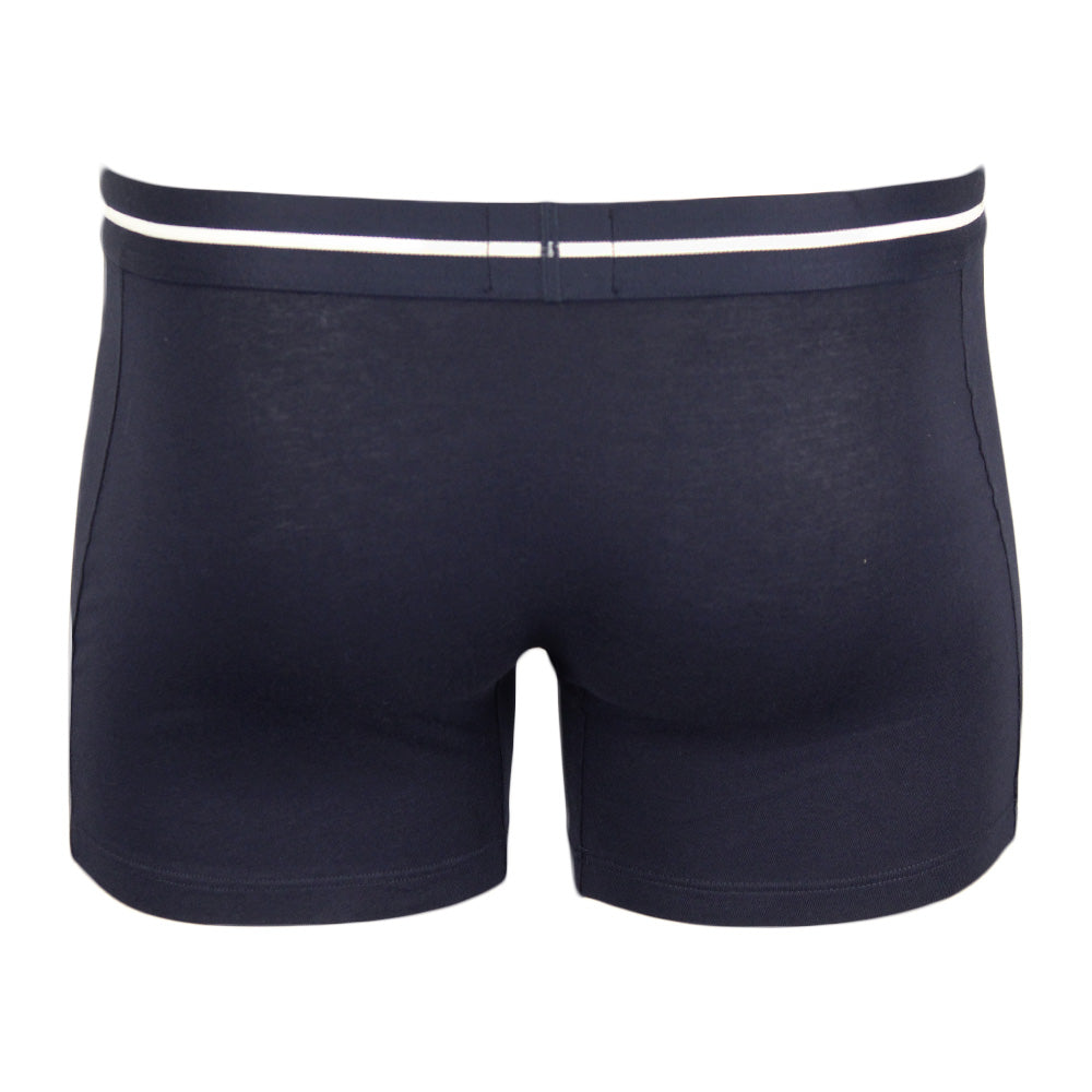 Boss navy boxer brief, back view