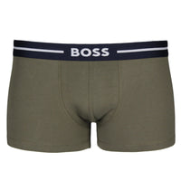 Boss khaki boxer trunk