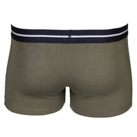 Boss khaki boxer trunk back view