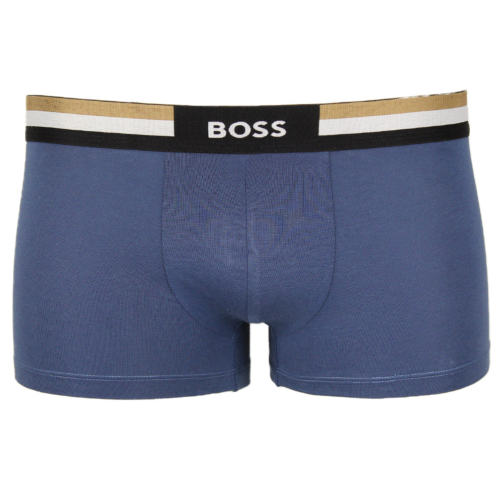 Blue Boss boxer trunk