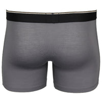 back view of Boss grey bamboo boxer brief