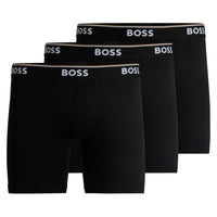 3-pack Boss boxer briefs in black