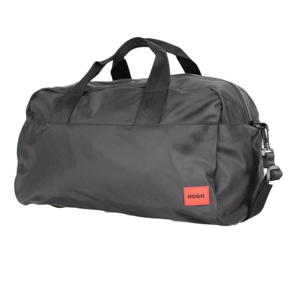 Hugo black holdall bag