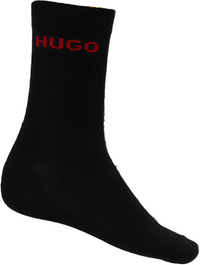 Hugo sports sock black with red branding