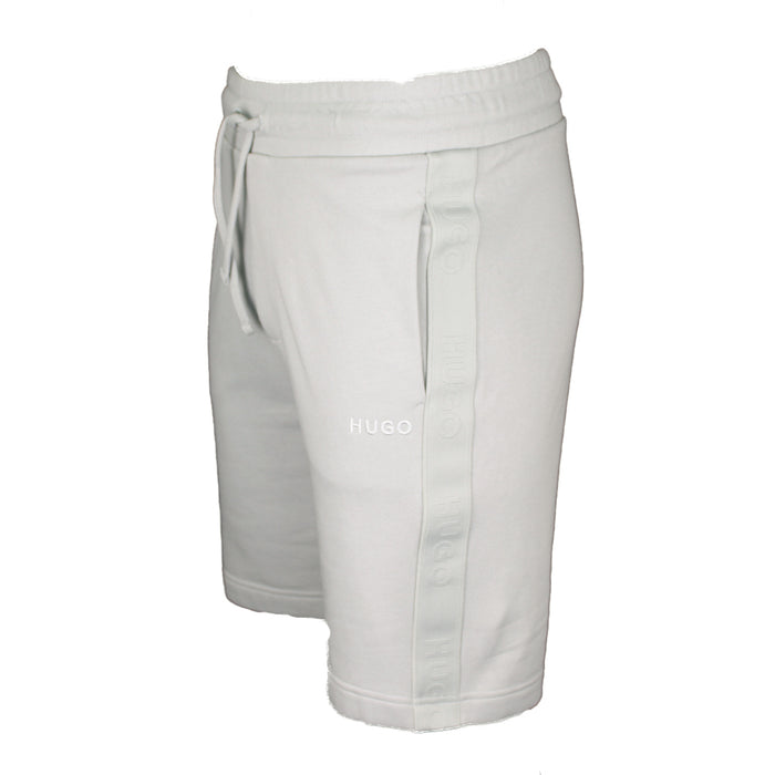 Hugo shorts in light grey side view