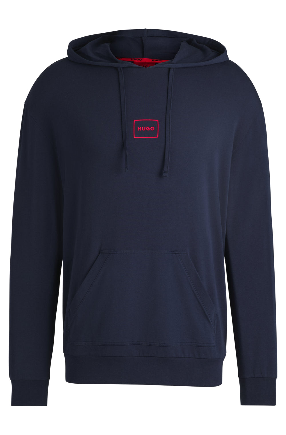 Hugo Mens lightweight hoodie in Navy