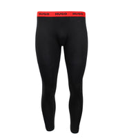 Hugo black long johns with red waistband