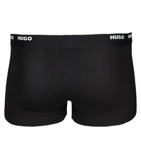 Hugo boxer trunk black, back view