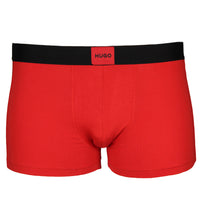 Red Hugo patch logo boxer trunk