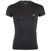 emporio-armani-mens-t-shirt-in-black-with-gold-logo