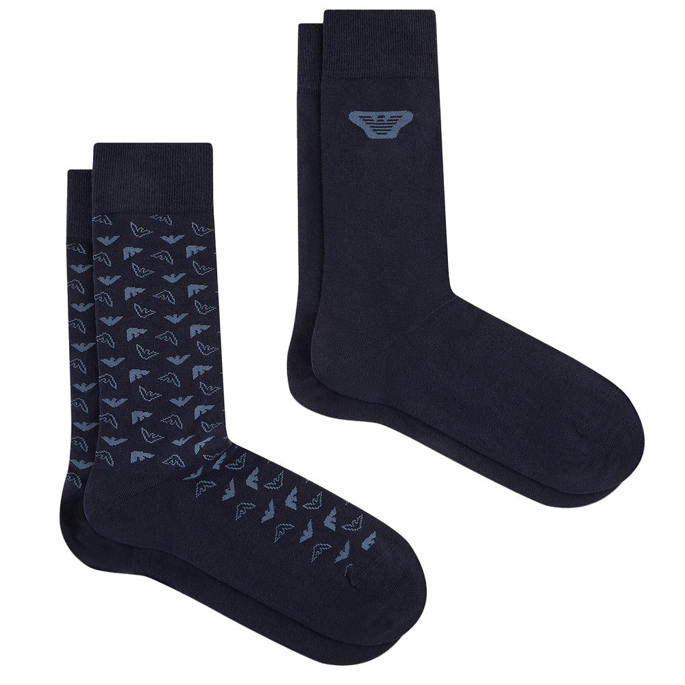 emporio-armani-mens-navy-socks-two-pack