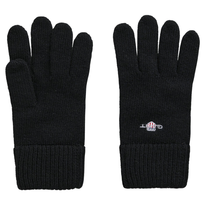 gant-mens-black-gloves