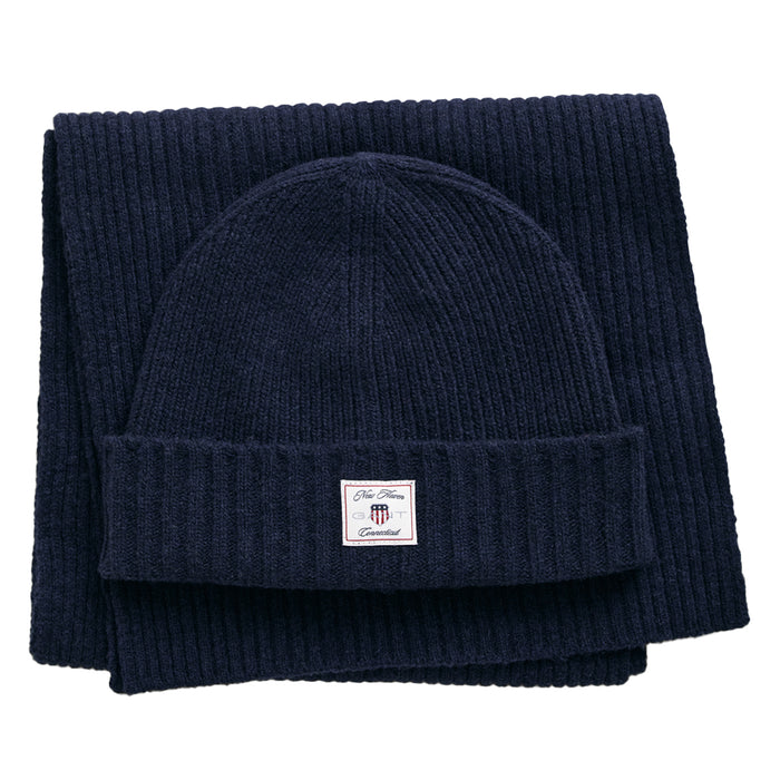 gant-mens-hat-and-scarf-set-navy