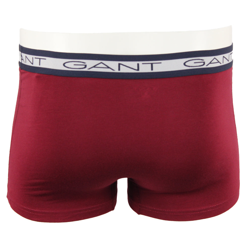 product 26213 Gant burgundy boxer trunk back