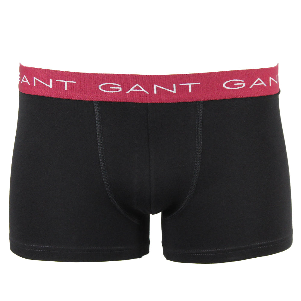 product 26223 Gant boxer trunk black with red waist band