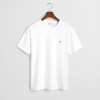 GANT men's white reg shield tshirt 