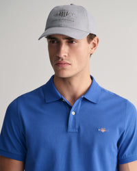 GANT mens shield polo in  rich blue