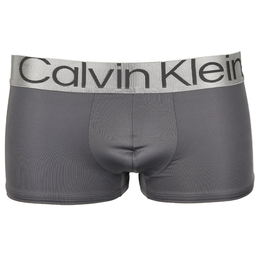 Grey Calvin Klein steel boxer trunk