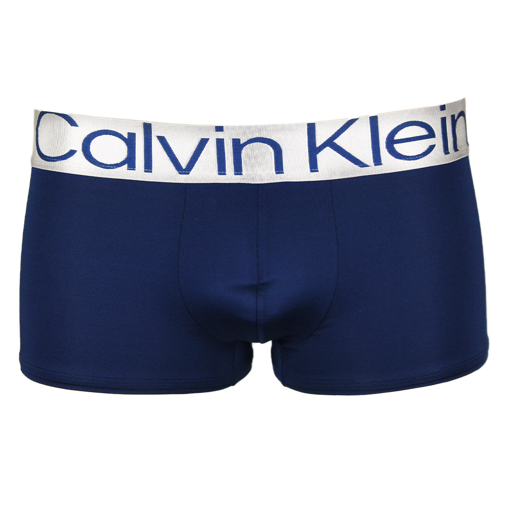 Blue Calvin Klein steel boxer trunk