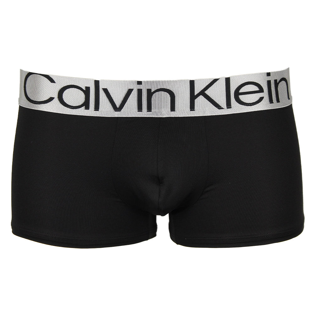 Black Calvin Klein steel boxer trunk