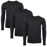 Tommy Hilfiger long sleeve t-shirt 3 pack black