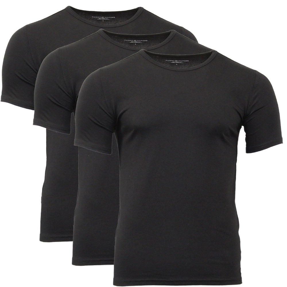 Tommy Hilfiger 3 pack of t-shirts in black