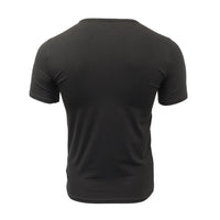 Tommy Hilfiger black t-shirt, round neck, back view