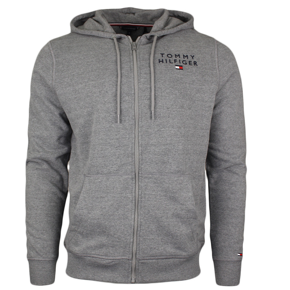 TH Original Logo Lounge Hoodie, Grey Heather