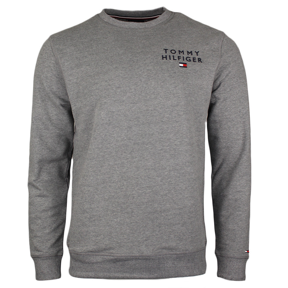 TH Original Logo Lounge Track Top, Grey Melange