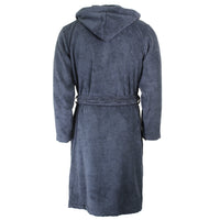 Toweling Tommy Hilfiger blue bathrobe back view product code 27004