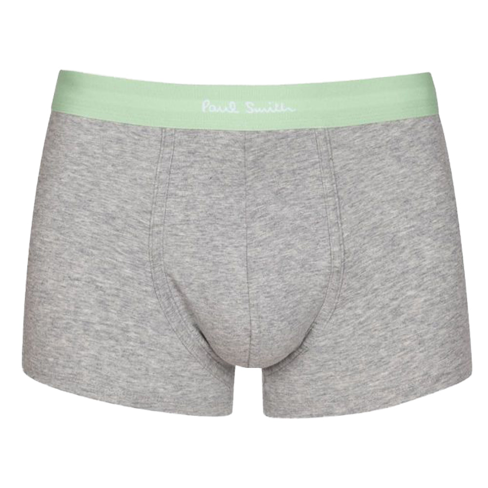 Paul Smith boxer trunk grey with green waistband